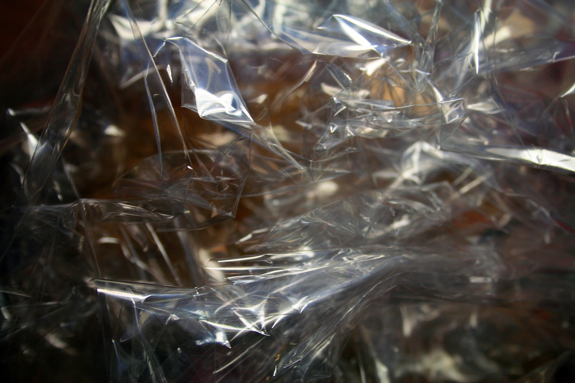 Crunched Up Cellophane