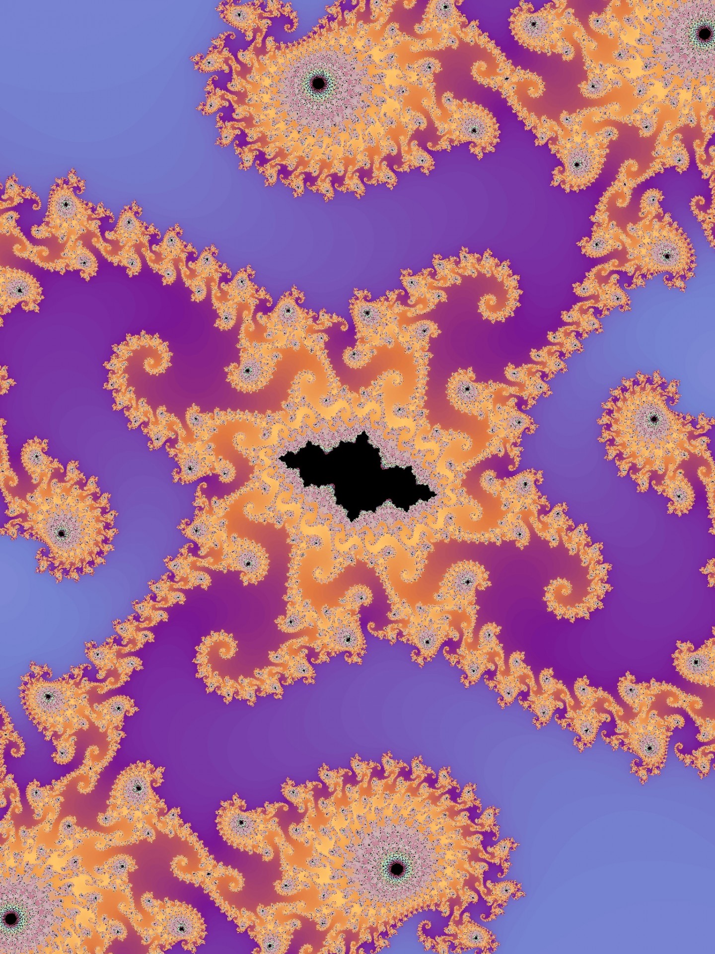 Fundal fractal decorative
