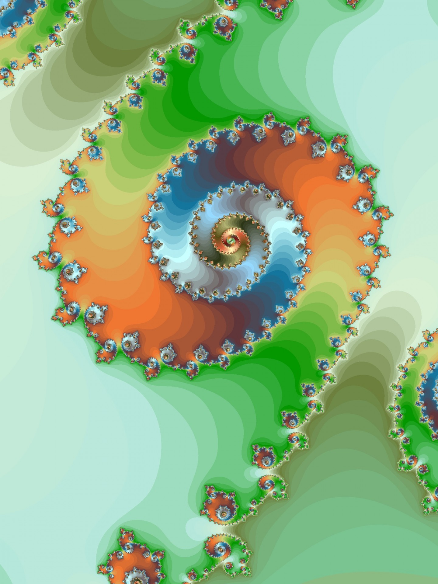 Helix fractal decorative