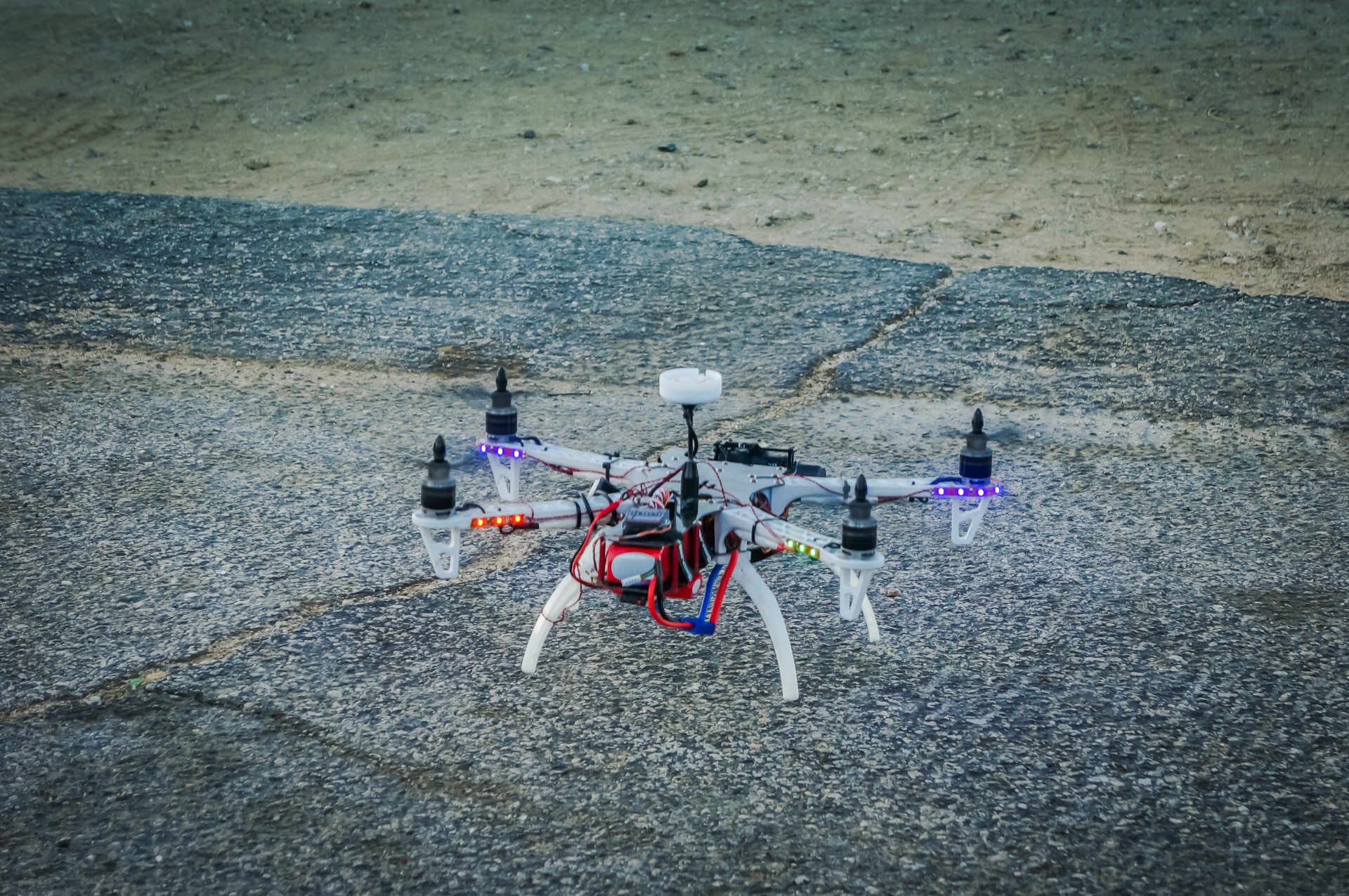 Drone On Ground