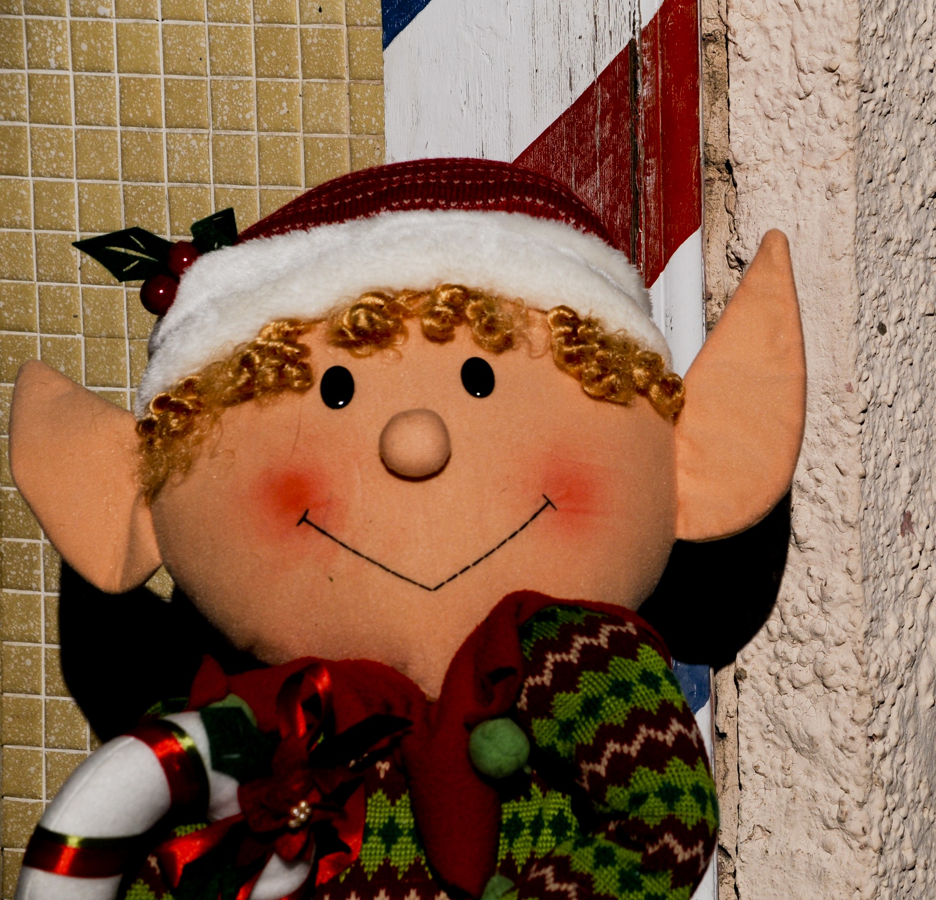 Elf de Crăciun de decorare
