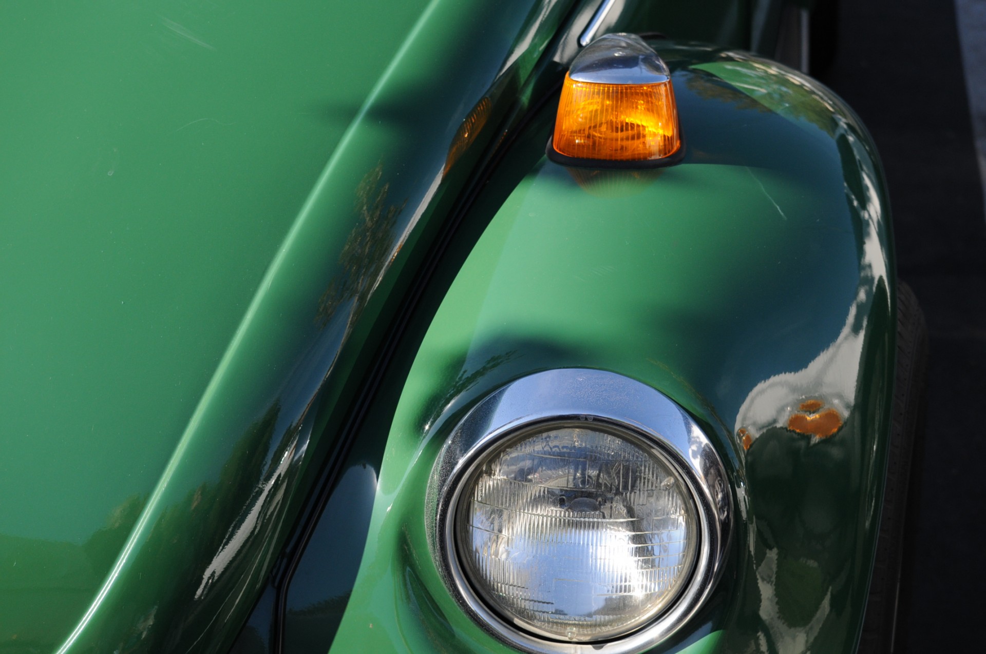 1960 Green VW Bug