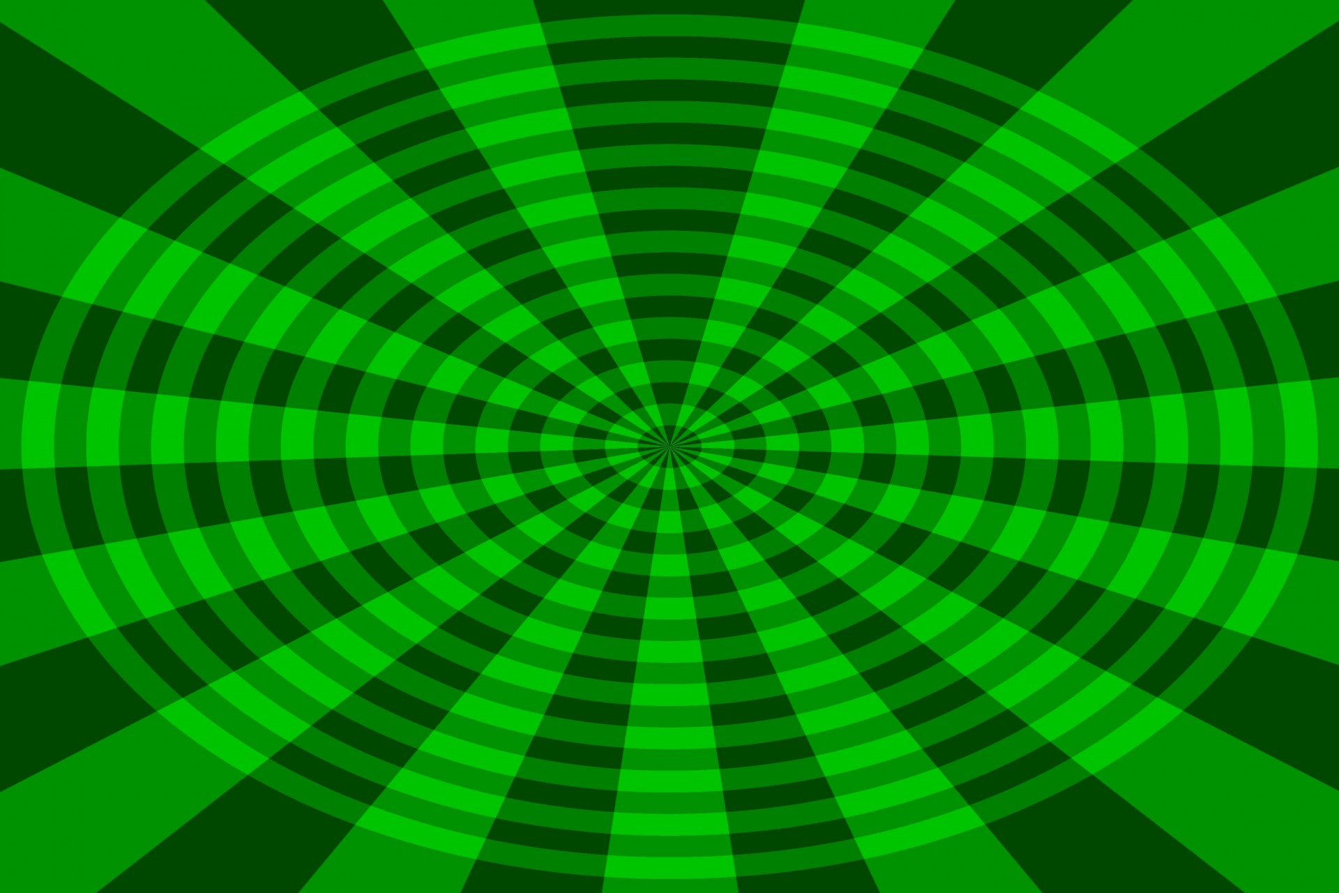 Ventilator circulară verde
