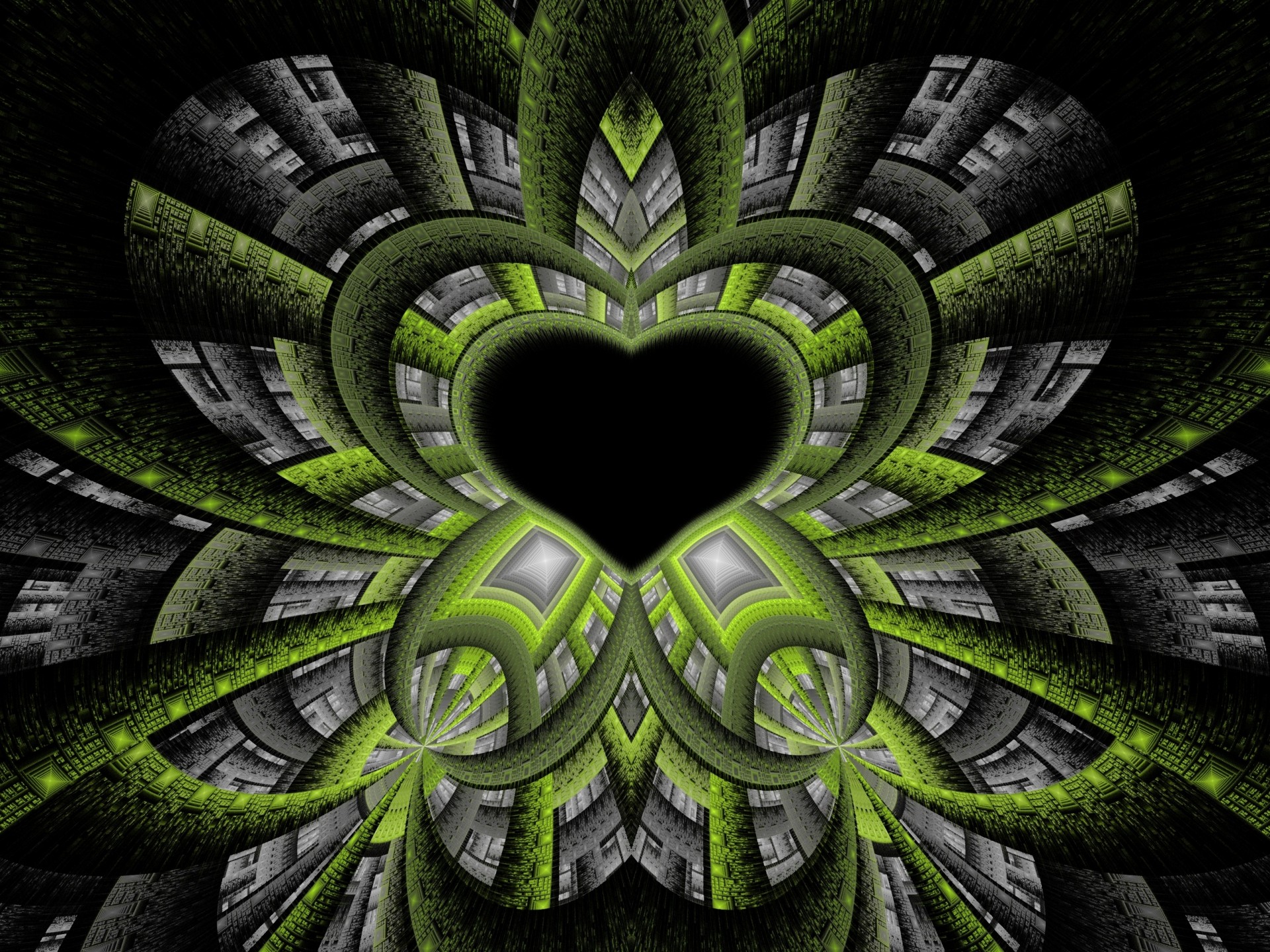 Green Tech Heart