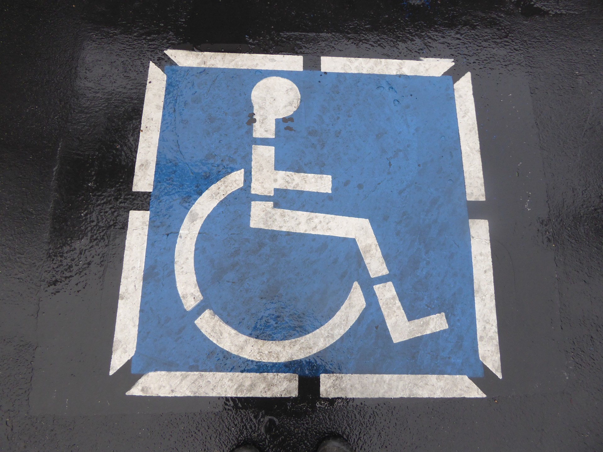 Handikapp parkering Sign