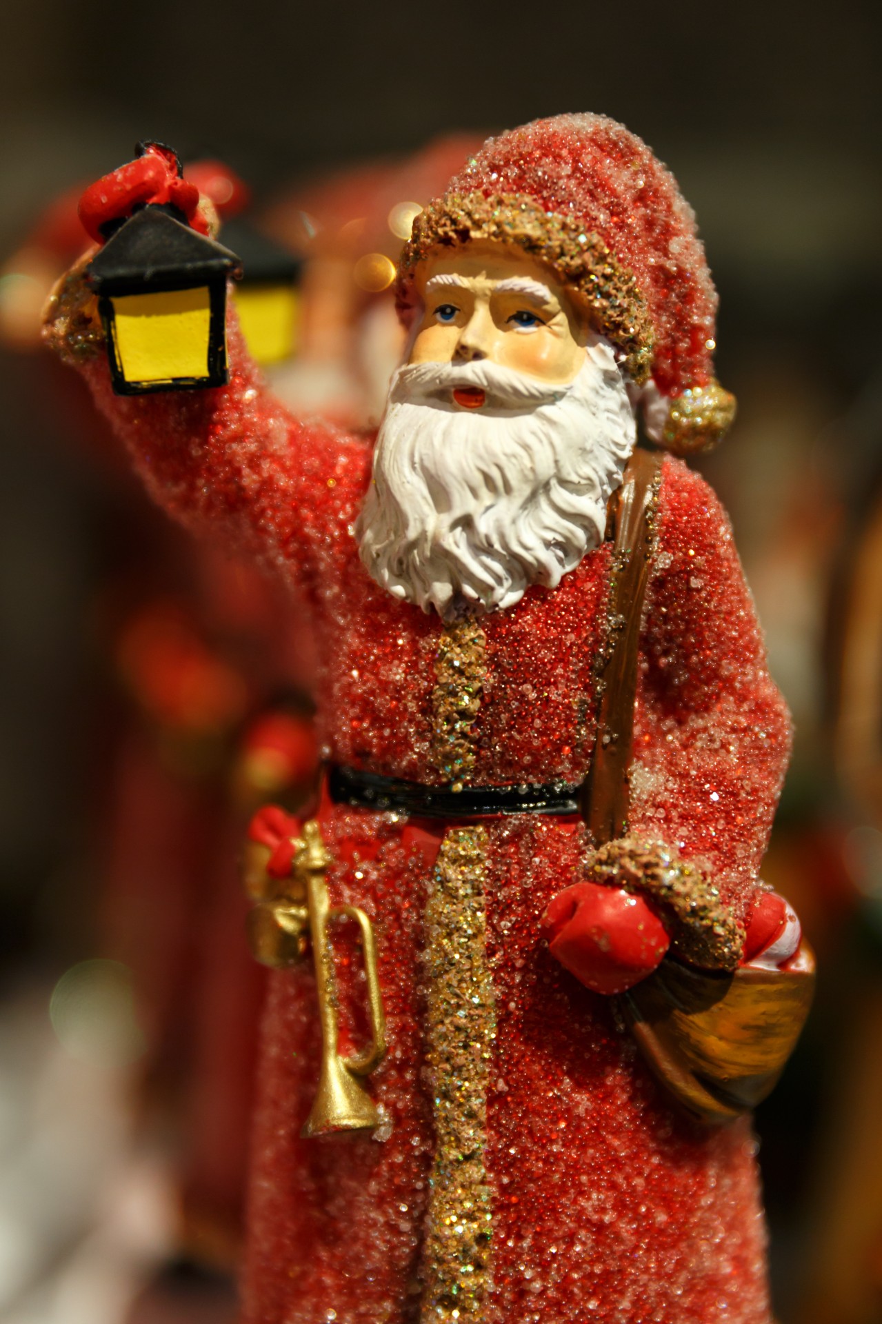 Santa Claus With A Lantern