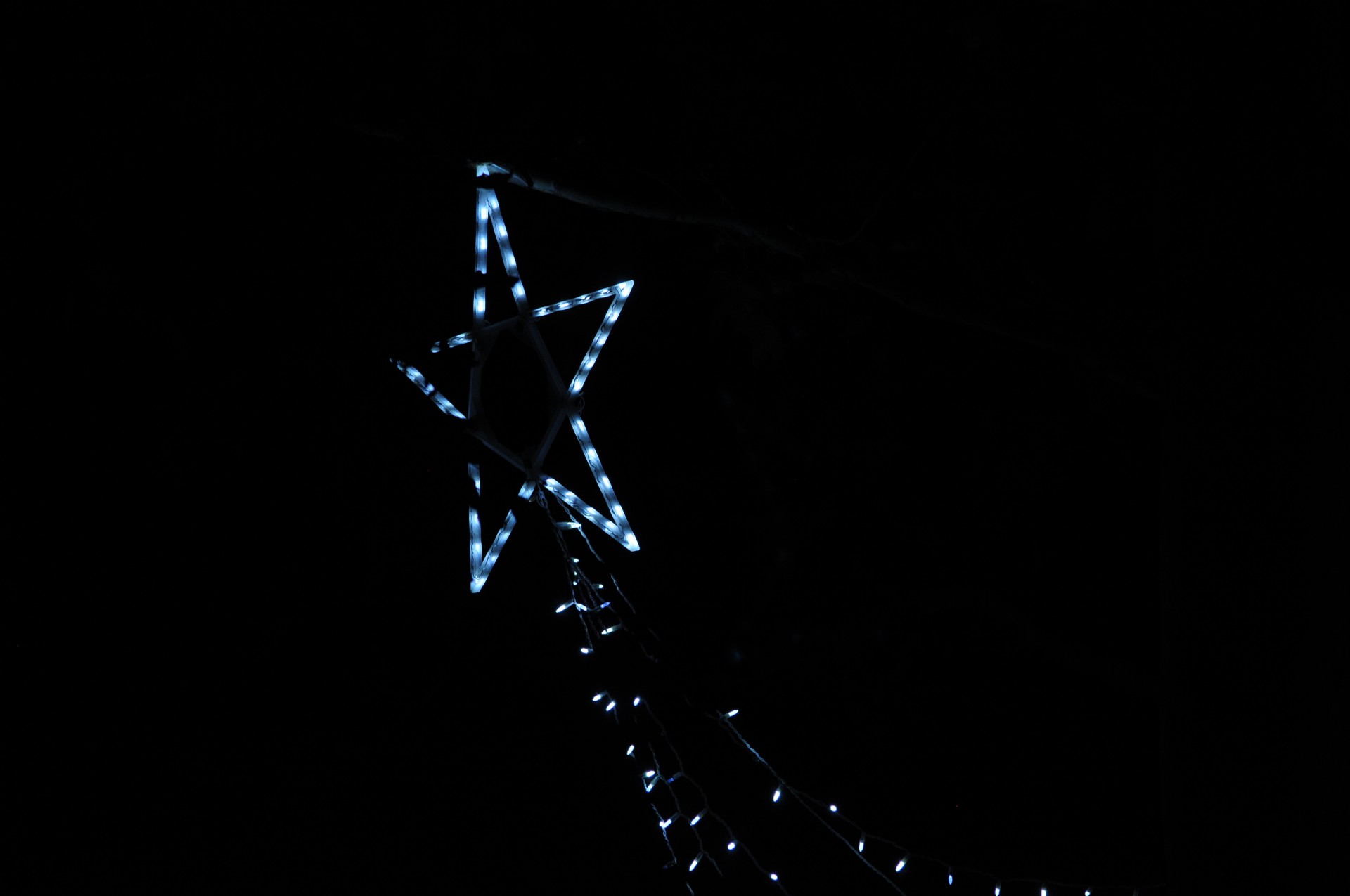 Shooting Blue Star decorare