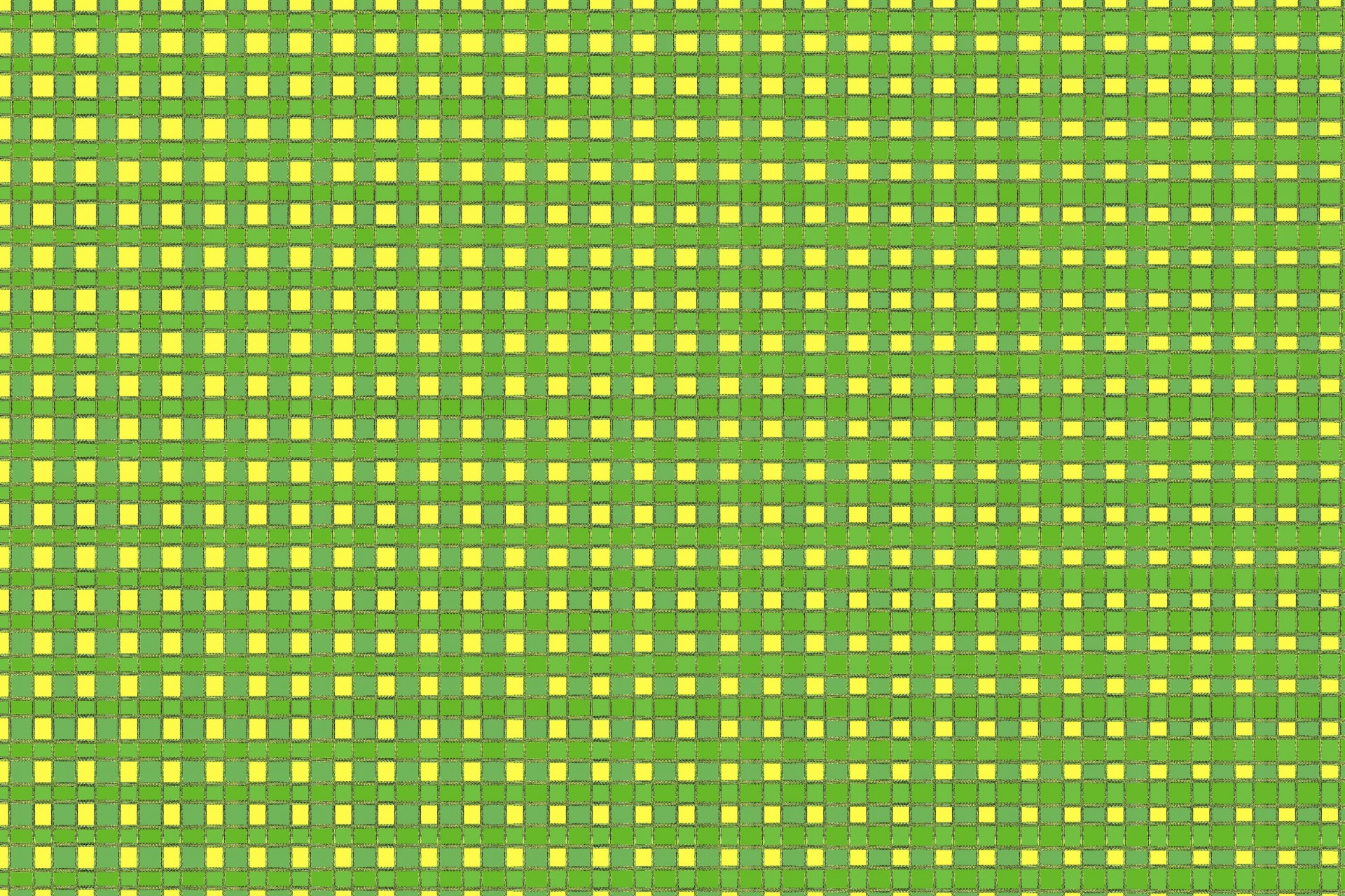 Blocuri mici în galben și verde
