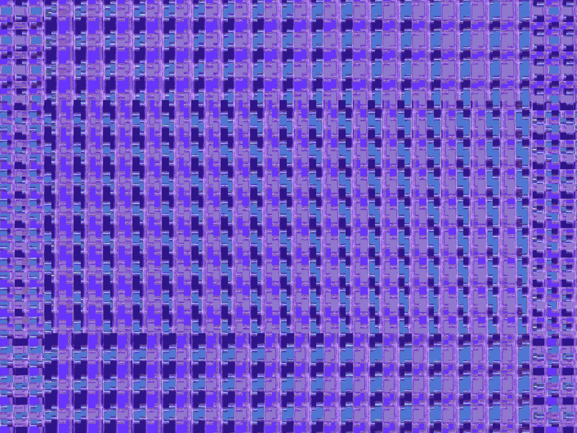 Blocs violet et bleu gradins