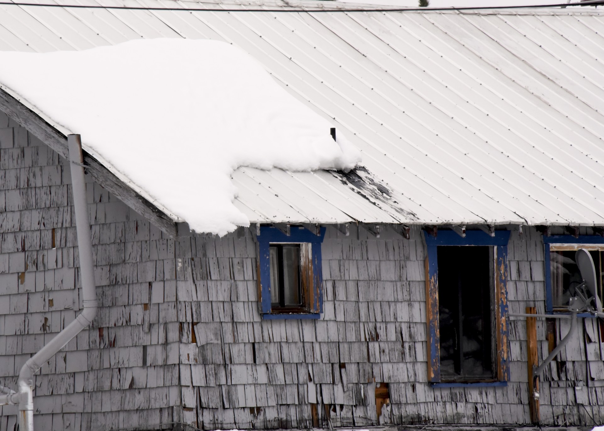 Zdrențuită Grunge Casa de zăpadă