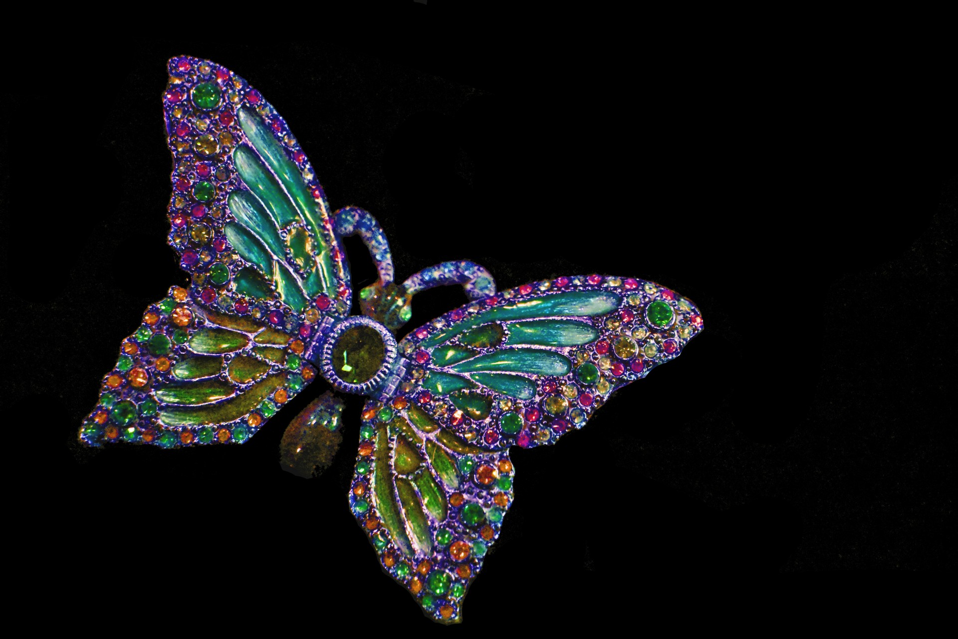 Turcoaz Butterfly Bijuterii