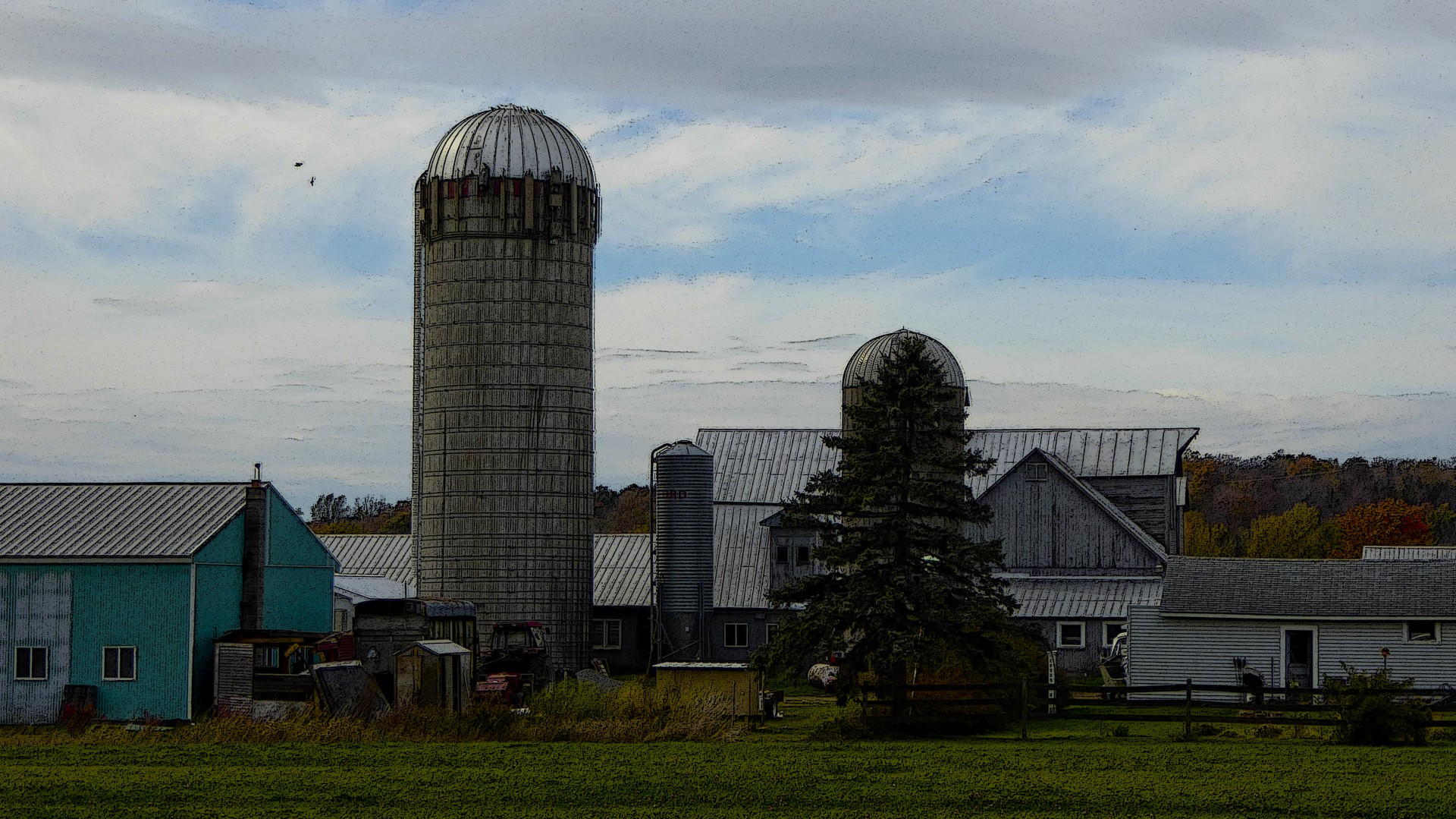 Vermont agricole in toamna