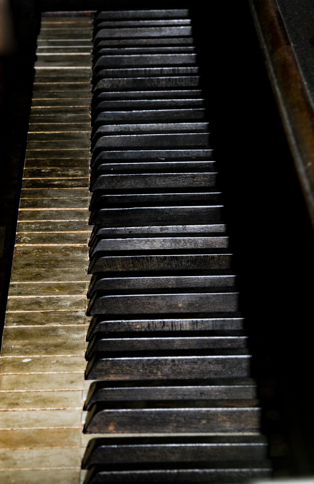 Vintage Piano Keys