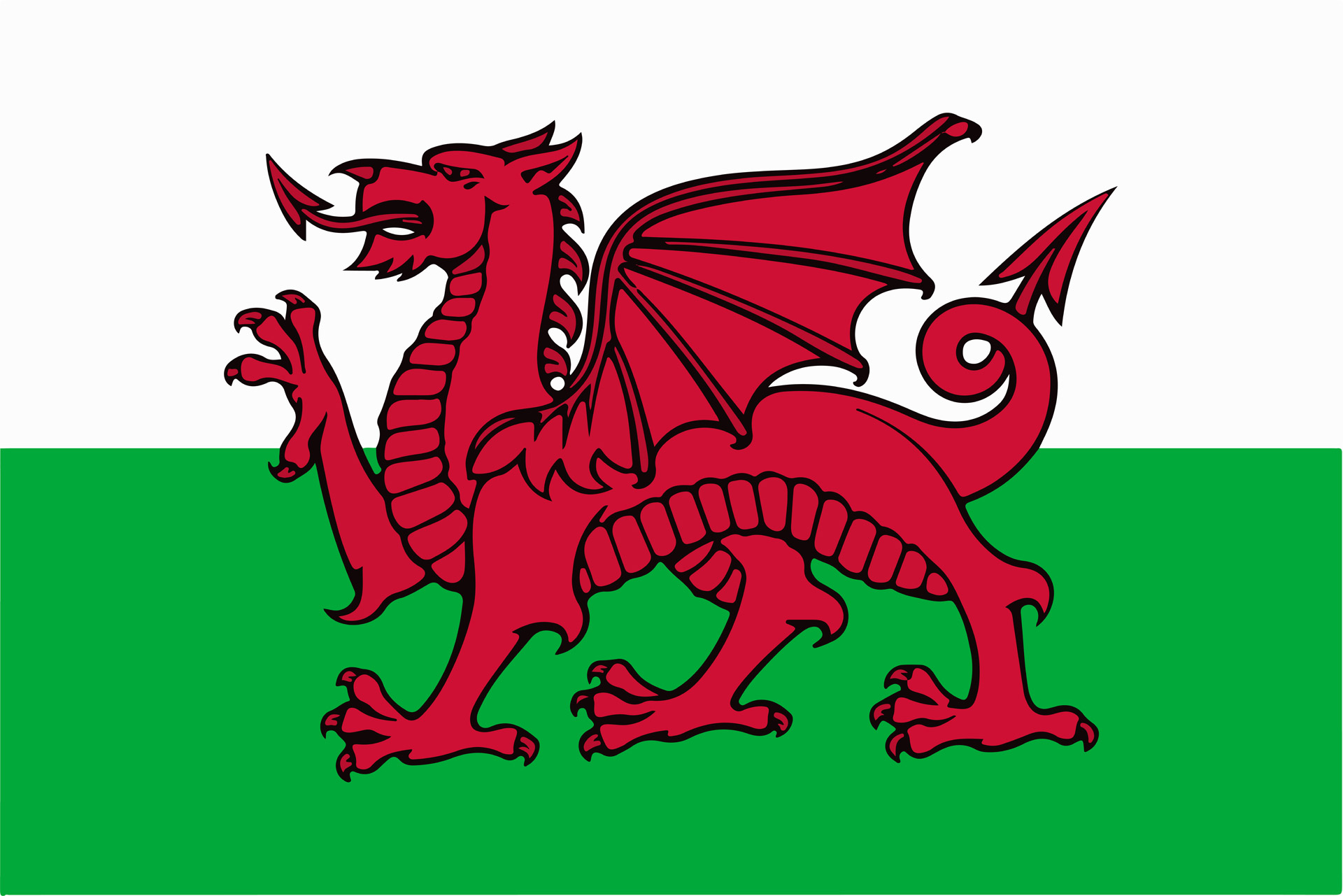 Flaga Walii