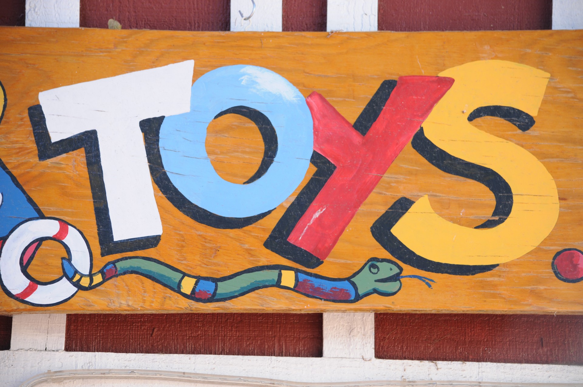 Wooden Toys Sign