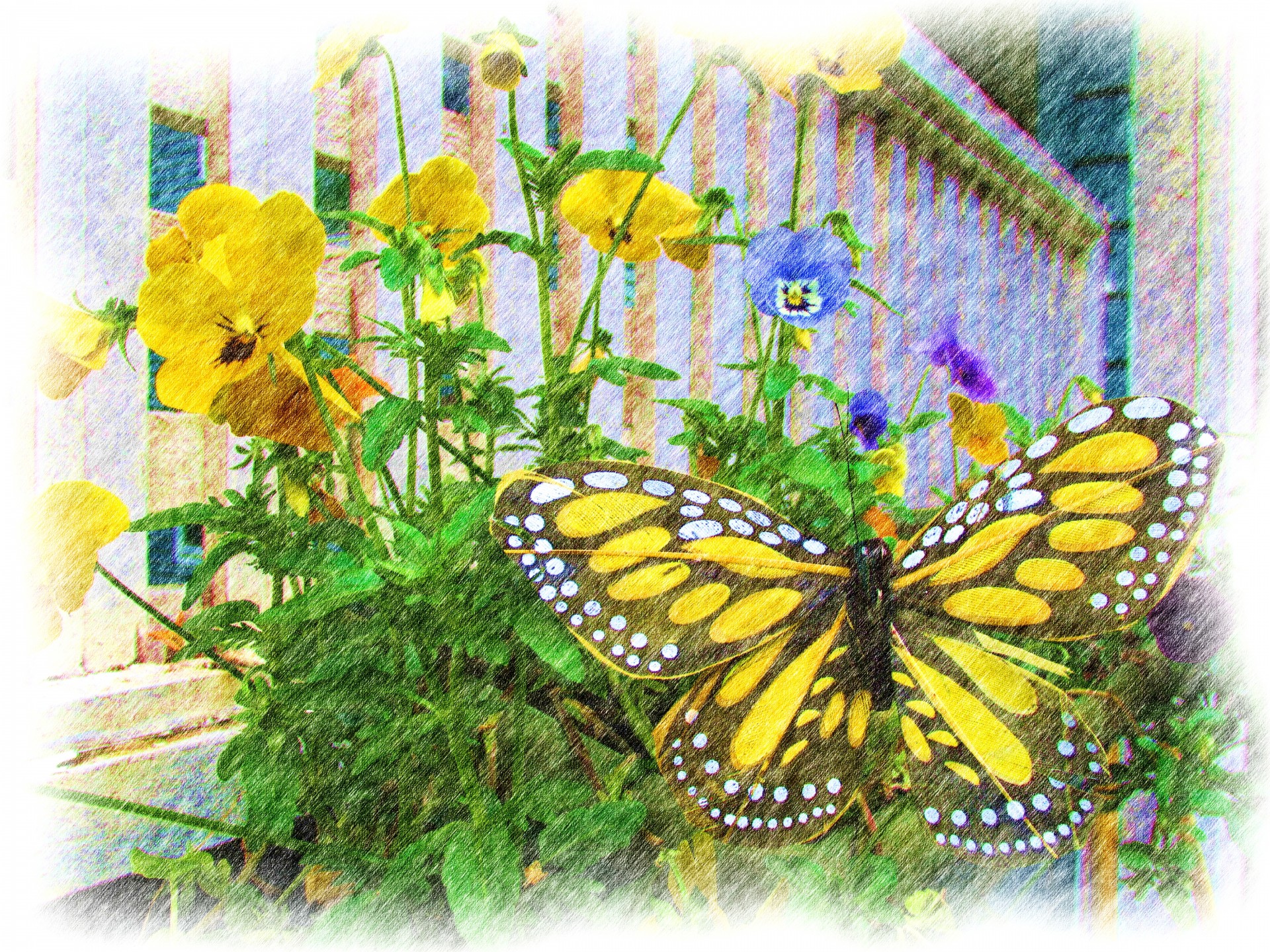 Fluture galben