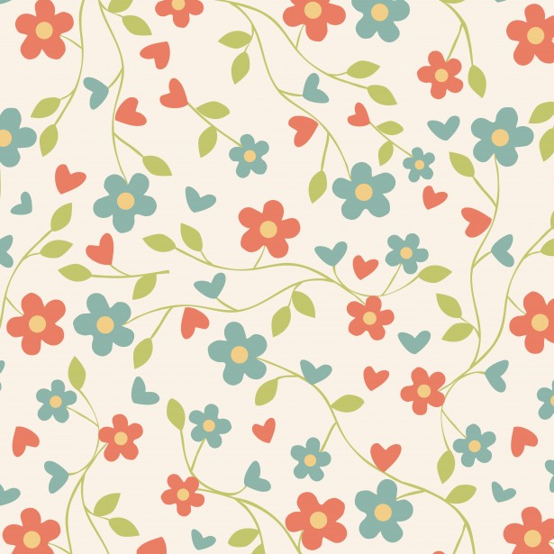 Floral Wallpaper Background Free Stock Photo Public
