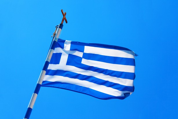 1. Greek Flag Nail Art Tutorial - wide 7