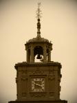 Bell Tower &amp; Clock Sepia