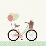 Bike con palloncini, biciclette