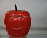 Keramik Red Apple Burk