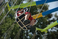 Child On Swing Ride