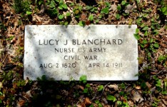 Civil War Nurse Headstone