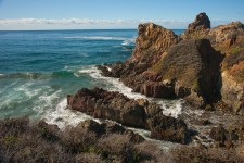 Cliffs und Pazifikküste