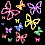 Colorful Wallpaper papillon