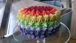 Torta colorida