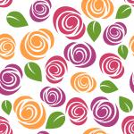 Colorful Flowers Floral pattern
