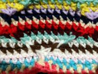 Colorful Front Post Crochet