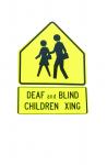 Deaf And Blind Children Crossing