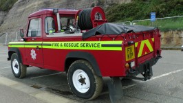 Fire Rescue service Jeep arrière