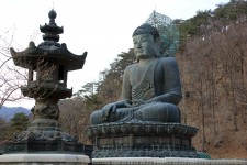 Velký Bronze Buddha