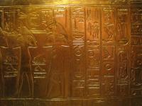 Hieroglify egipskie figury boga