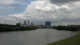 Indianapolis Indiana skyline da cidade