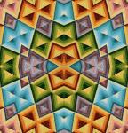 Kaleidoscopic pattern