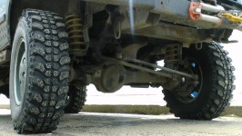 Land Rover Front Axle