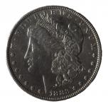 Morgan ezüst dollár előlapon