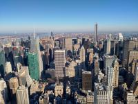 New York pohled panorama města