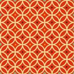 Oranje abstracte naadloze patroon