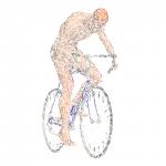 Pen Sketch Ciclist