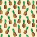 Pineapple Tapeten-Muster
