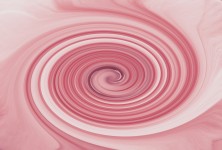 Pink Creamy Paint Swirl