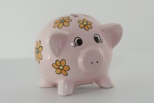 Rose Piggy Bank