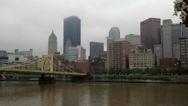 Der Innenstadt von Pittsburgh Pennsylvan
