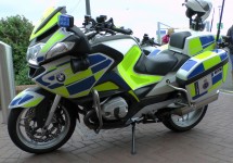 Rendőrségi BMW Motorkerékpár