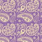 Purple Paisley Pattern paper
