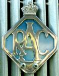 RAC Royal Automobile Club Badge